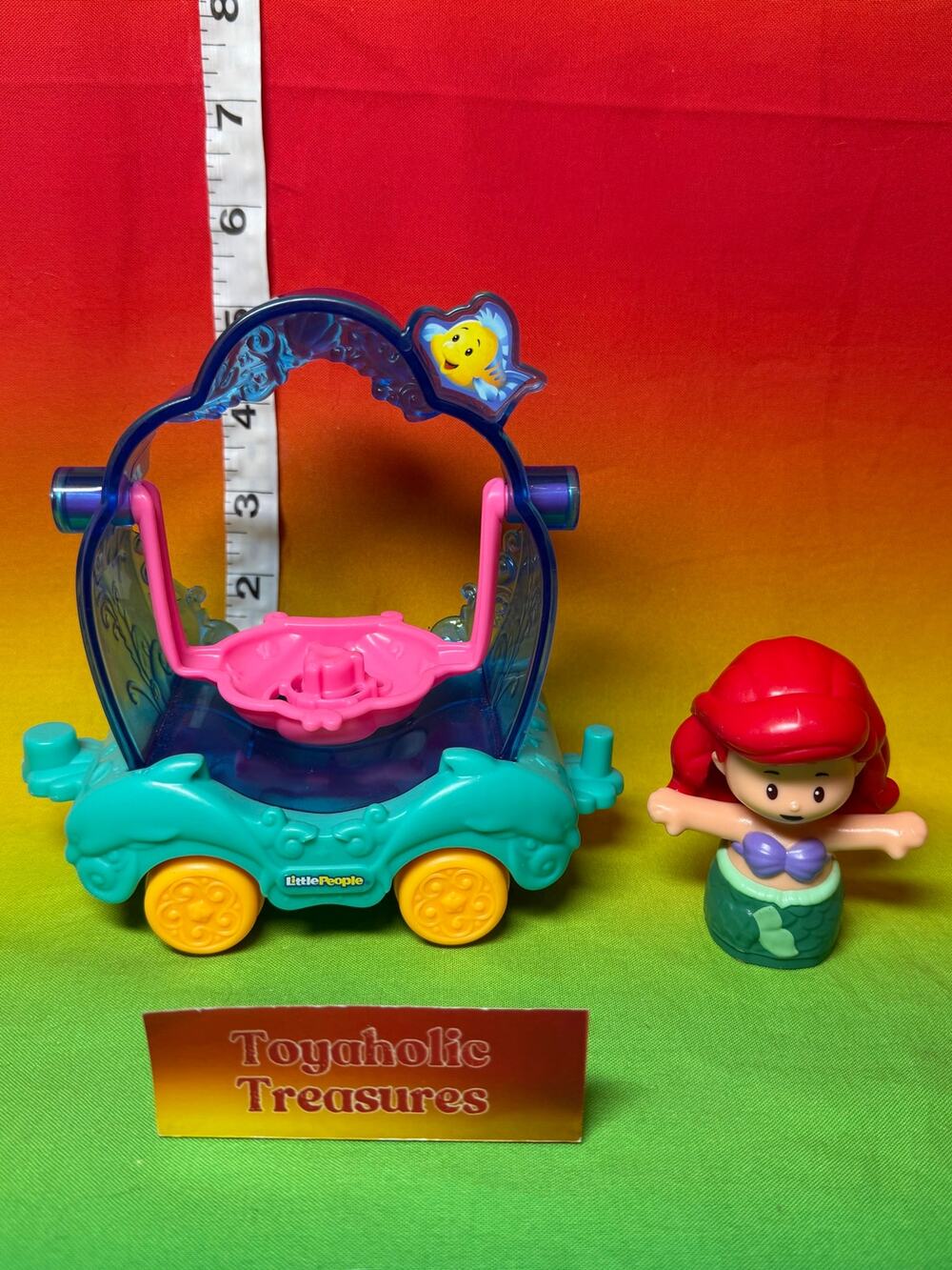Fisher-Price Little People Disney Princess Parade Ariel & Flounder's Float